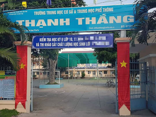 Diễn biến mới vụ hiệu trưởng kiện Giám đốc Sở GD-ĐT Cần Thơ