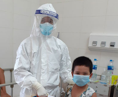 Món quà đặc biệt cho những em bé mắc Covid-19