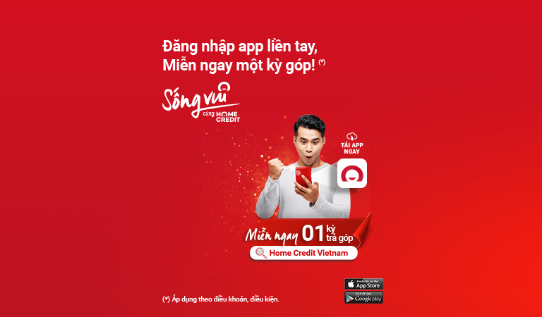 Cơ hội miễn ngay một kỳ trả góp khi đăng nhập ứng dụng Home Credit - Ảnh 1.