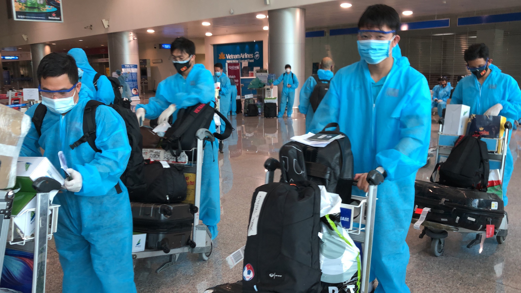 Đội tuyển Việt Nam âm tính, ngừng trả lời phỏng vấn đến hết cách ly