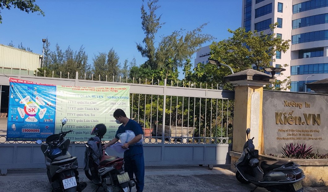 Đà Nẵng ghi nhận ca mắc Covid-19 trong KCN An Đồn - Ảnh 1.