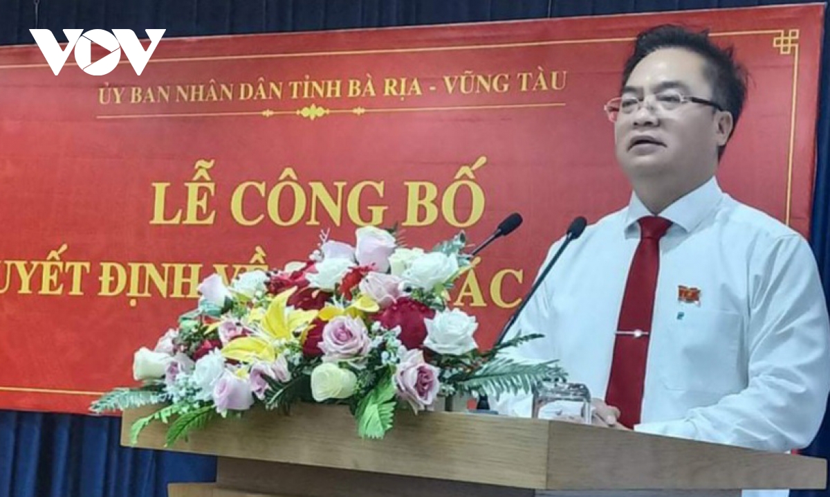Ông Hoàng Vũ Thảnh giữ chức Chủ tịch UBND TP Vũng Tàu
