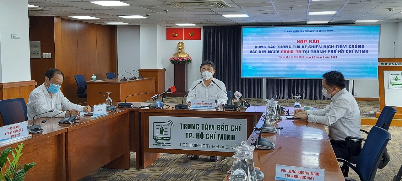 Kết thúc đợt tiêm vắc-xin thứ 4, TP HCM sẽ đạt 6% độ phủ vắc-xin trong cộng đồng