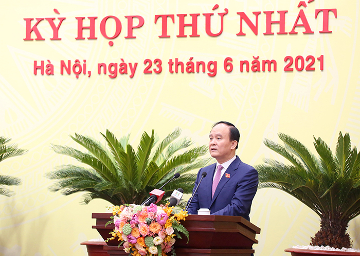 Bầu các chức danh lãnh đạo chủ chốt của HĐND, UBND thành phố Hà Nội