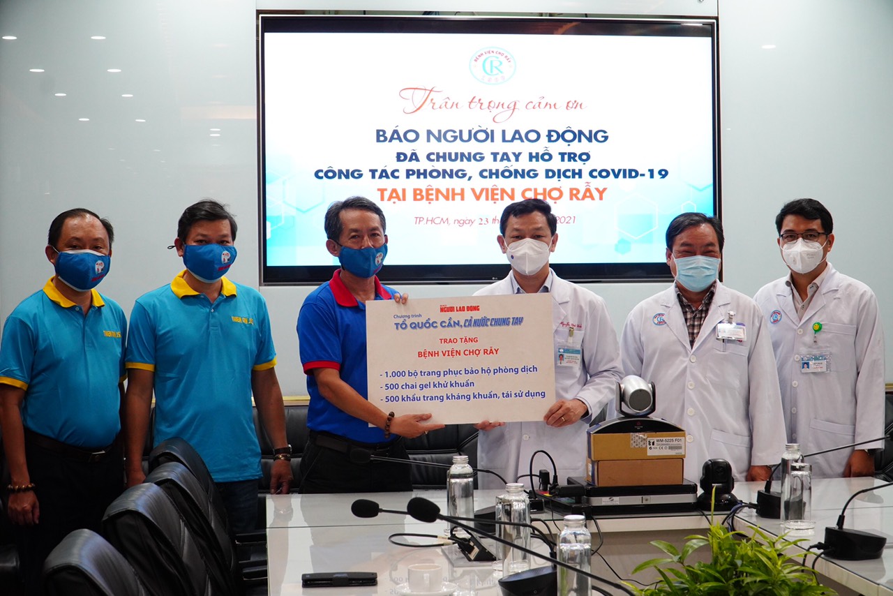 Chương trình "Tổ quốc cần, cả nước chung tay": Tiếp sức các bệnh viện tuyến cuối của TP HCM
