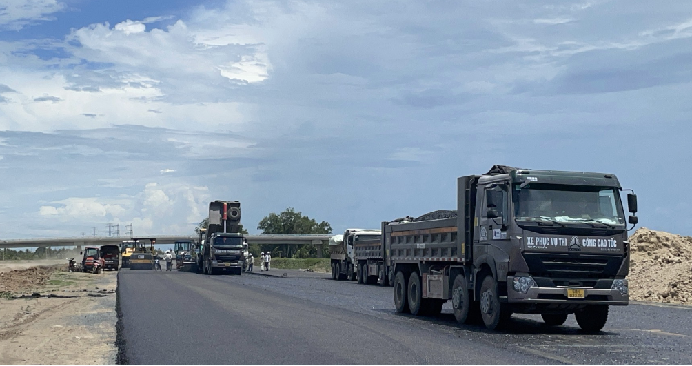 Cao tốc Trung Lương – Mỹ Thuận: Thực hiện nhiệm vụ kép đối phó dịch Covid-19 và duy trì thi công