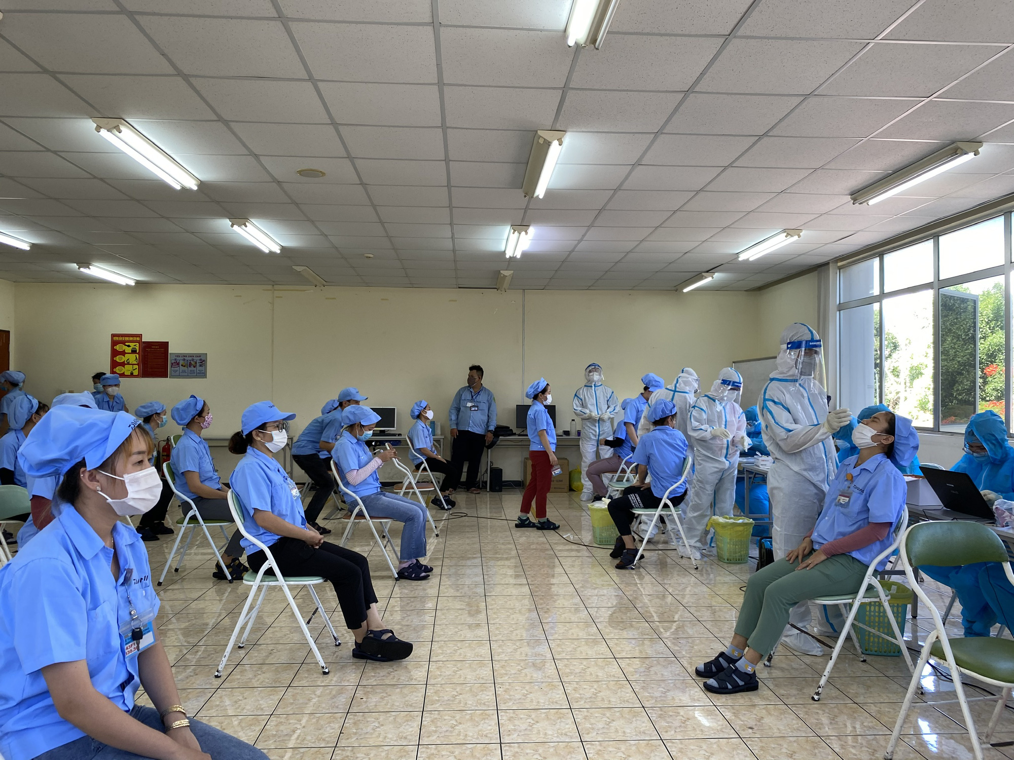 Đà Nẵng: Nhân viên nấu ăn tại công ty dệt may mắc Covid-19