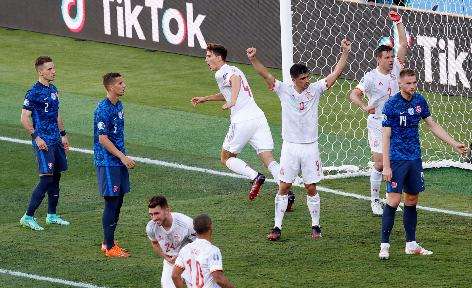 Tây Ban Nha thắng 5 sao, Lewandowski không cứu nổi Ba Lan - Ảnh 1.