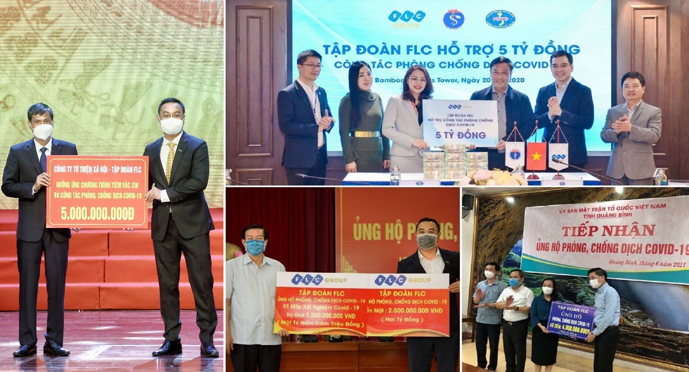 Chung tay chống dịch Covid-19, FLC ủng hộ Hà Tĩnh 5 tỉ đồng - Ảnh 2.