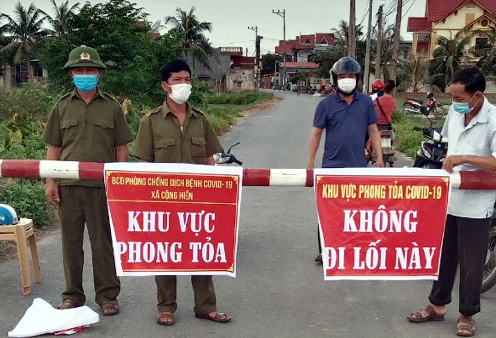 Xử lý trách nhiệm các chốt kiểm dịch cửa ngõ sau khi xuất hiện ca bệnh Covid-19