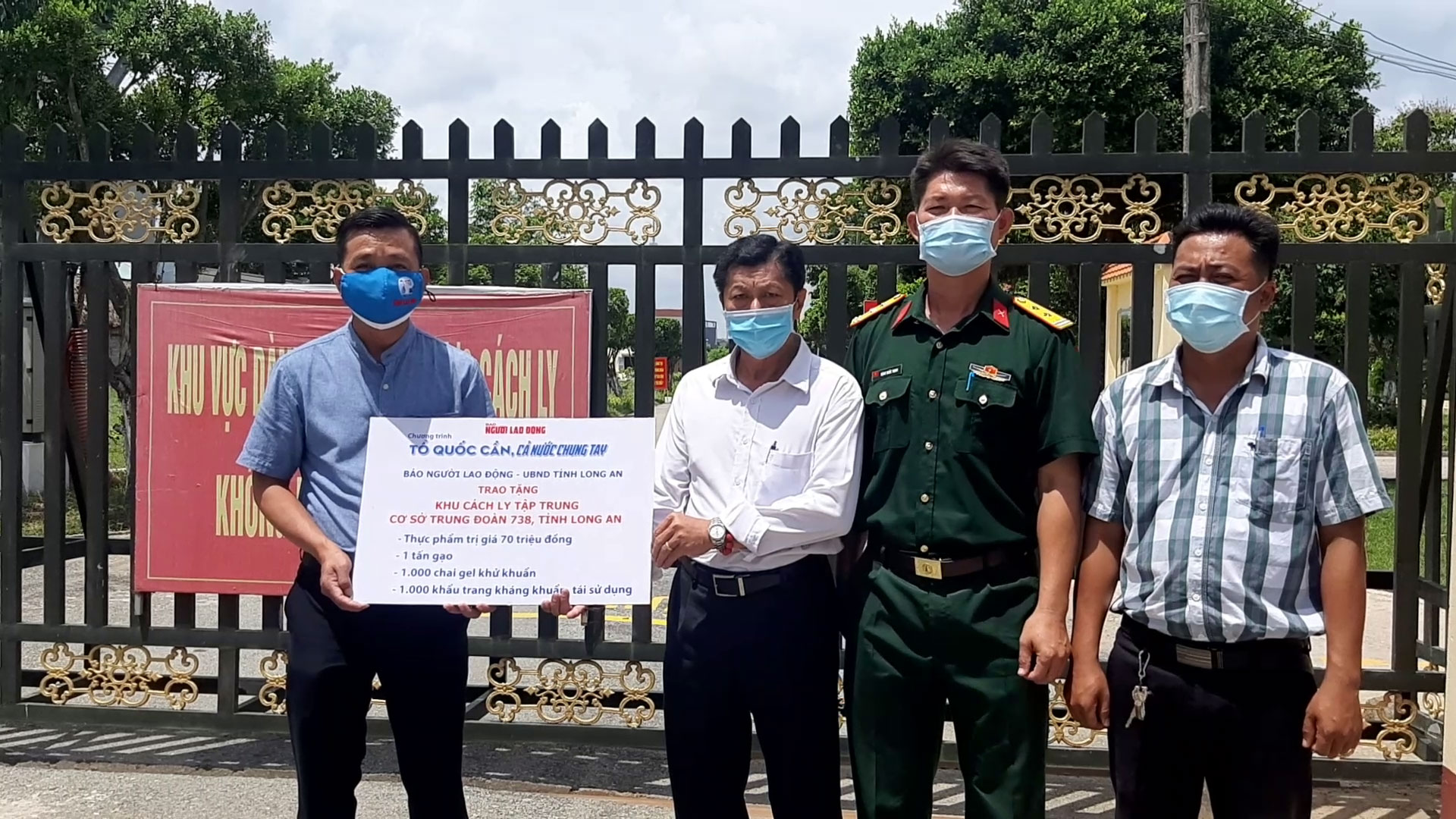 Chương trình "Tổ quốc cần, cả nước chung tay": Ấm lòng giữa mùa dịch