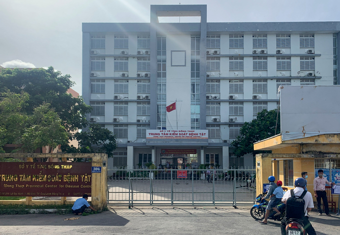 CDC Đồng Tháp tạm dừng hoạt động do có nhân viên nghi mắc Covid-19