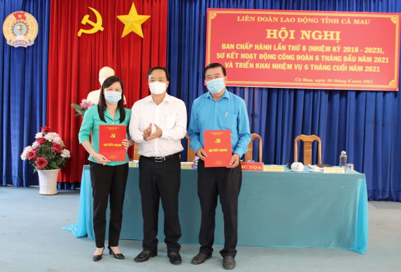 Cà Mau bổ nhiệm, điều động nhiều cán bộ chủ chốt