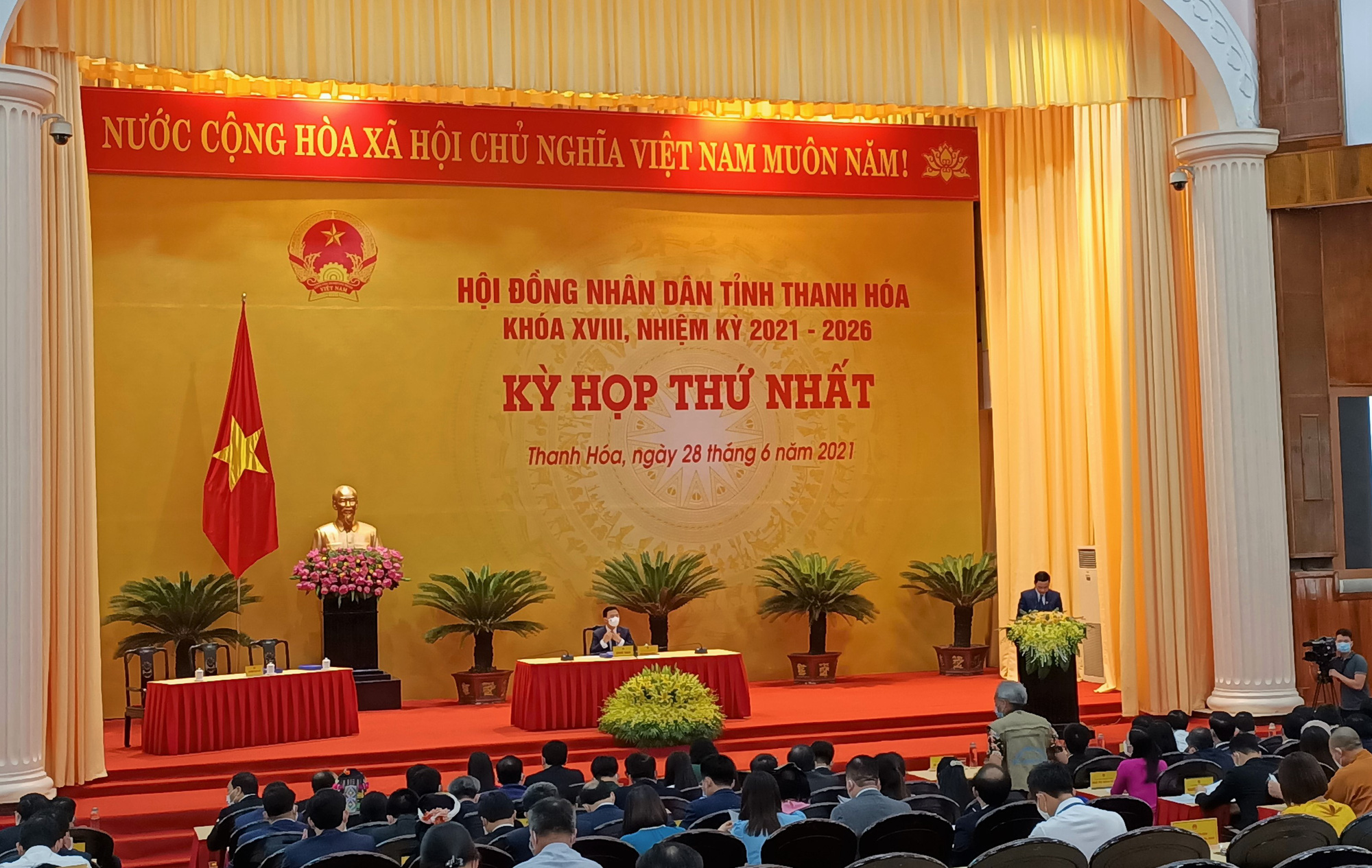 Bí thư Tỉnh ủy Thanh Hóa tái đắc cử Chủ tịch HĐND tỉnh nhiệm kỳ 2021-2026 - Ảnh 1.