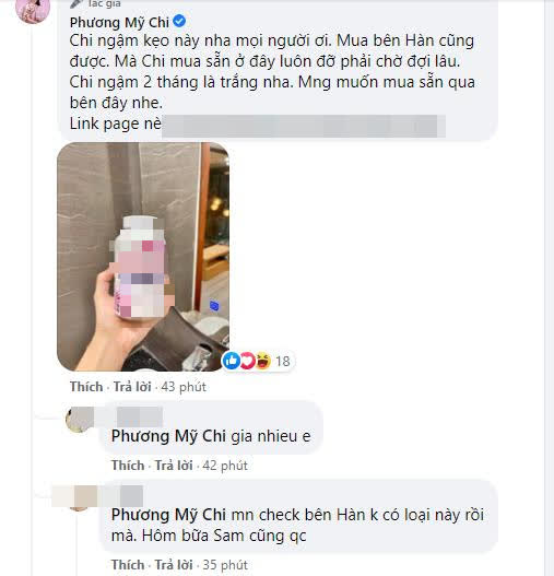 Phương Mỹ Chi bị chỉ tr&iacute;ch v&igrave; quảng c&aacute;o thổi phồng kẹo l&agrave;m trắng da - Ảnh 3.