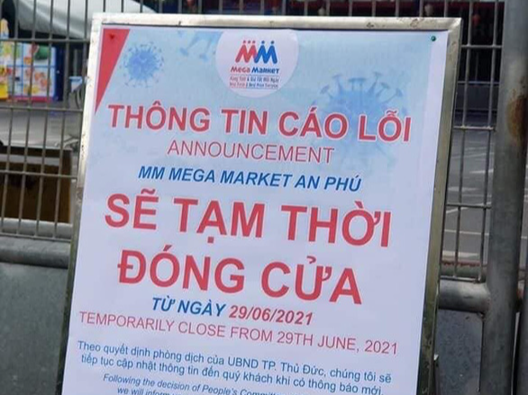Nhiều siêu thị, cửa hàng ở TP HCM sắp được gỡ phong toả