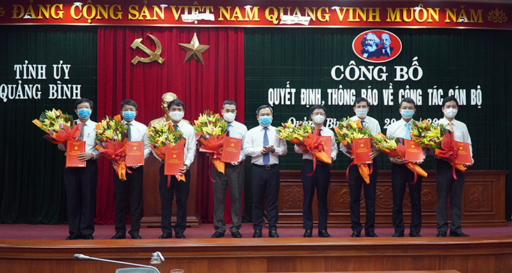 Quảng Bình điều động, bổ nhiệm 8 giám đốc sở, ngành