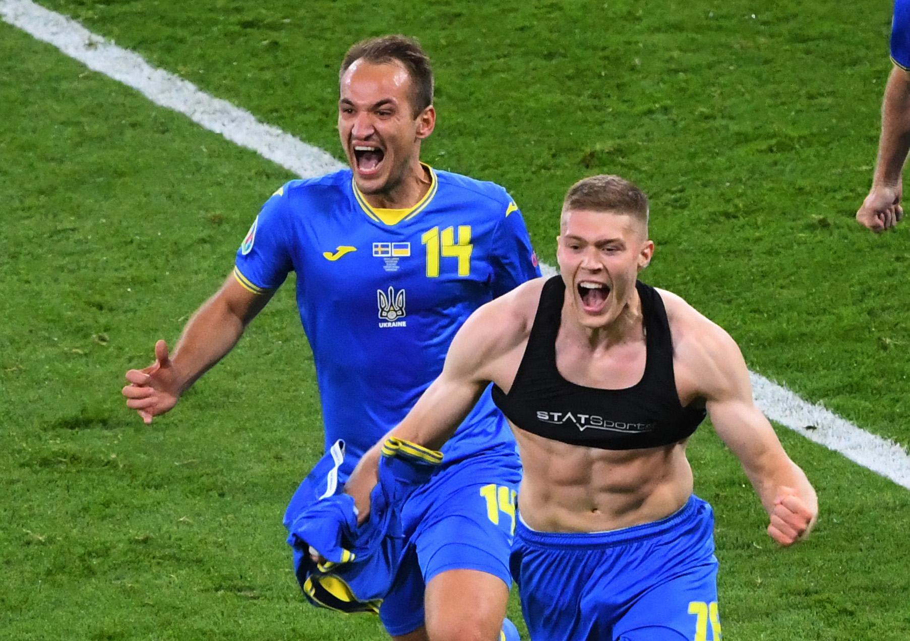 Thắng Thụy Điển, Ukraina chạm trán Anh tại tứ kết Euro 2020