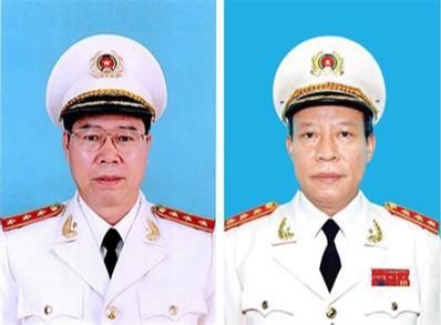 Ba Thượng tướng thôi chức Thứ trưởng Bộ Công an