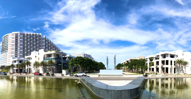 The Arena là dự án condotel đầu tiên bàn giao năm 2021 tại bãi Dài