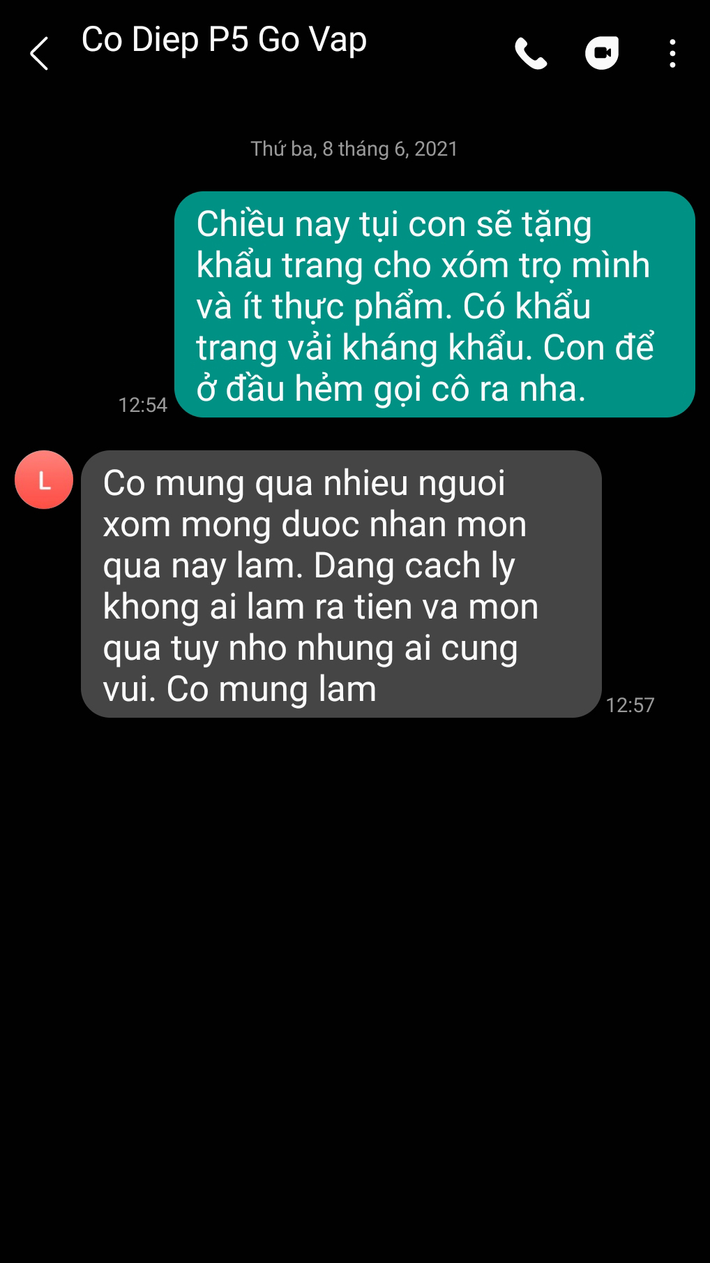 Những d&ograve;ng tin nhắn giữa &ldquo;t&acirc;m dịch&rdquo; G&ograve; Vấp! - Ảnh 1.