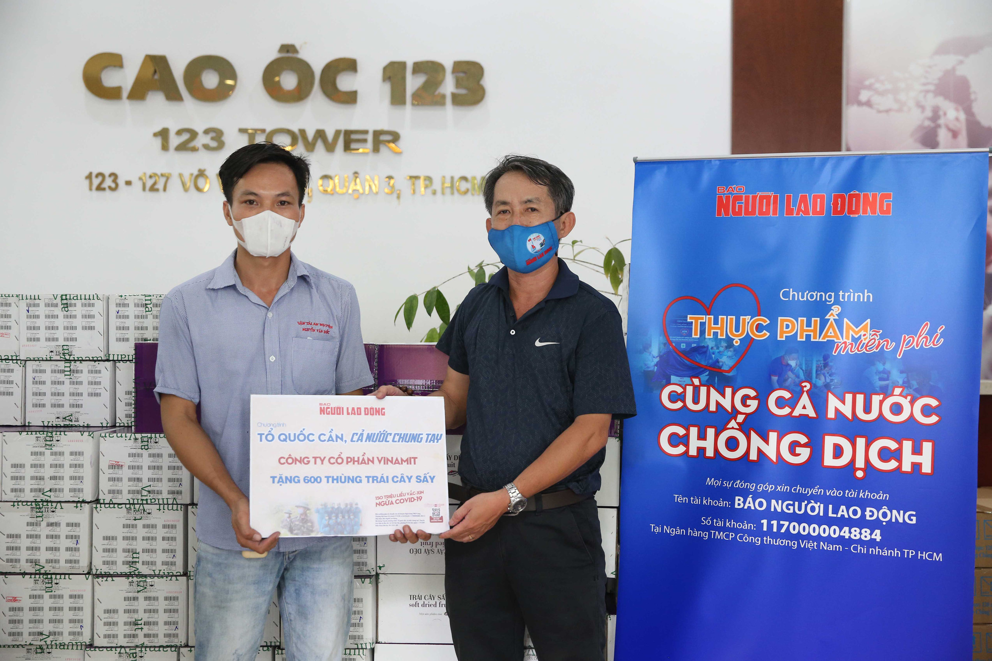 Vinamit v&agrave; Acecook chung tay c&ugrave;ng chương tr&igrave;nh Thực phẩm miễn ph&iacute; cho người ngh&egrave;o - Ảnh 2.