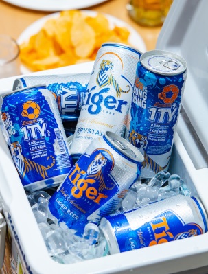 Tiger beer mang đến cơ hội trúng thưởng 7 quả bóng vàng cho người hâm mộ bóng đá Việt Nam - Ảnh 2.