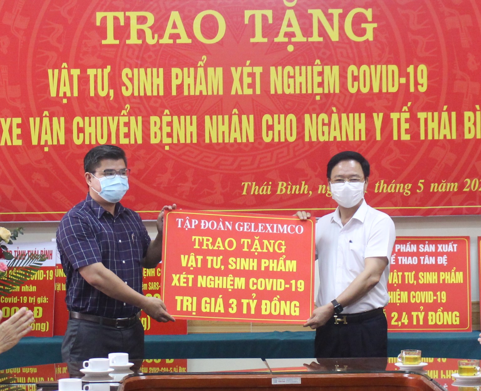 Geleximco tiếp tục ủng hộ 10 tỉ đồng cho c&ocirc;ng t&aacute;c ph&ograve;ng, chống dịch Covid-19 - Ảnh 3.