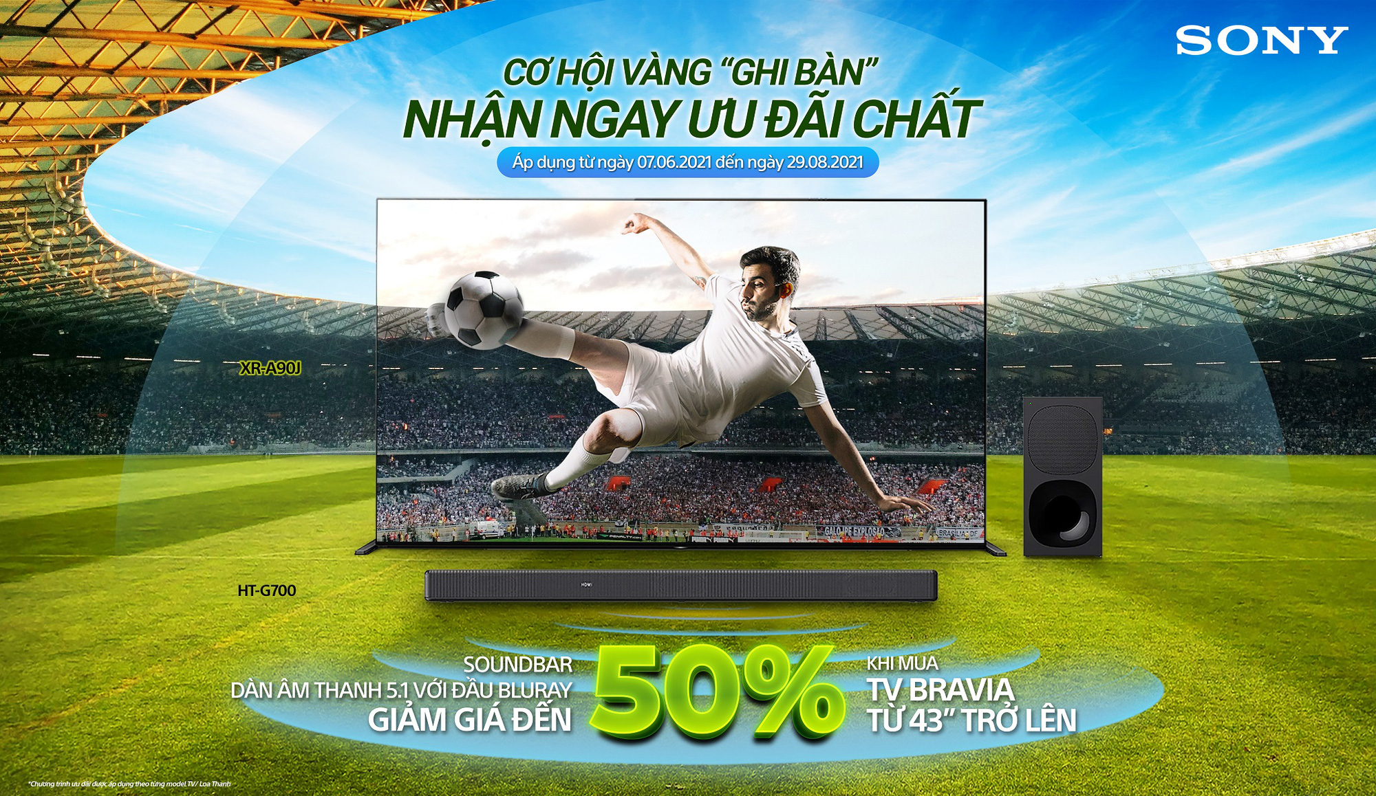 Sony Việt Nam khuyến m&atilde;i hấp dẫn ch&agrave;o đ&oacute;n giải v&ocirc; địch b&oacute;ng đ&aacute; Ch&acirc;u &Acirc;u - Ảnh 1.