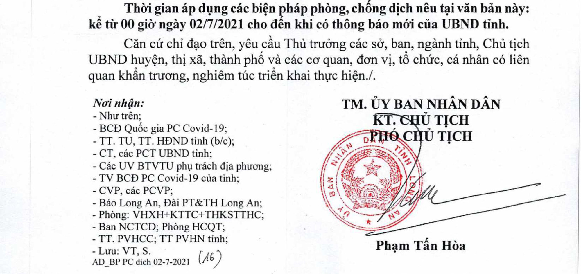 Long An v&agrave; Đồng Th&aacute;p &aacute;p dụng gi&atilde;n c&aacute;ch x&atilde; hội nhiều địa b&agrave;n - Ảnh 3.