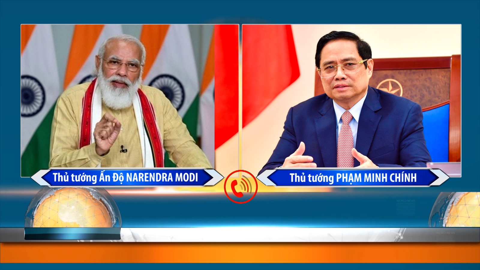 Thủ tướng Narendra Modi: Ấn Độ sẵn sàng giúp Việt Nam tiếp cận nguồn vắc-xin Covid-19