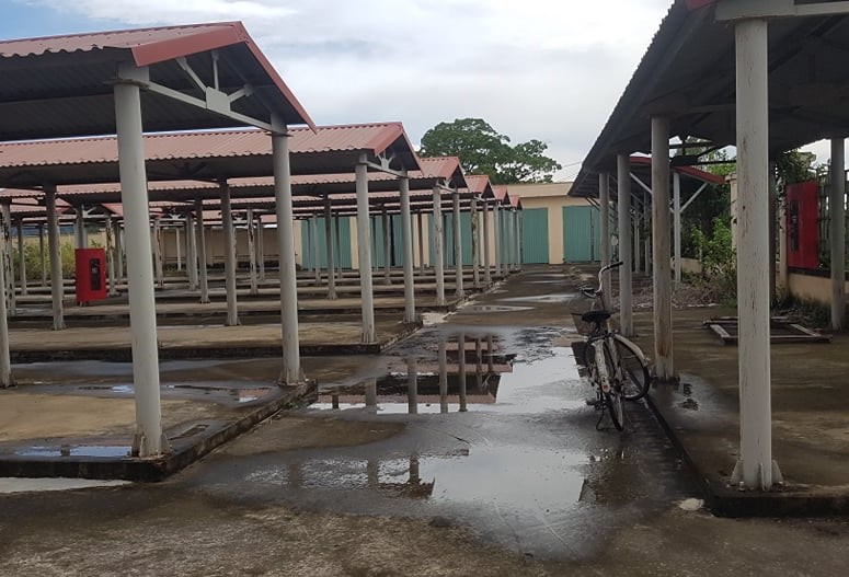 Chi hơn 10 tỉ đồng xây chợ đầu mối chào mừng xã nông thôn mới rồi... bỏ hoang