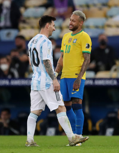 Messi - Neymar cứu h&igrave;nh ảnh Copa America - Ảnh 1.
