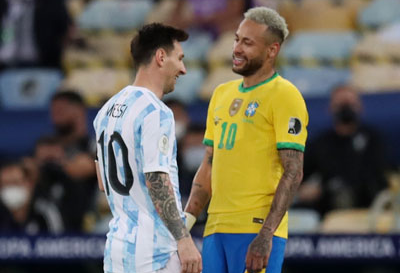 Messi - Neymar cứu hình ảnh Copa America