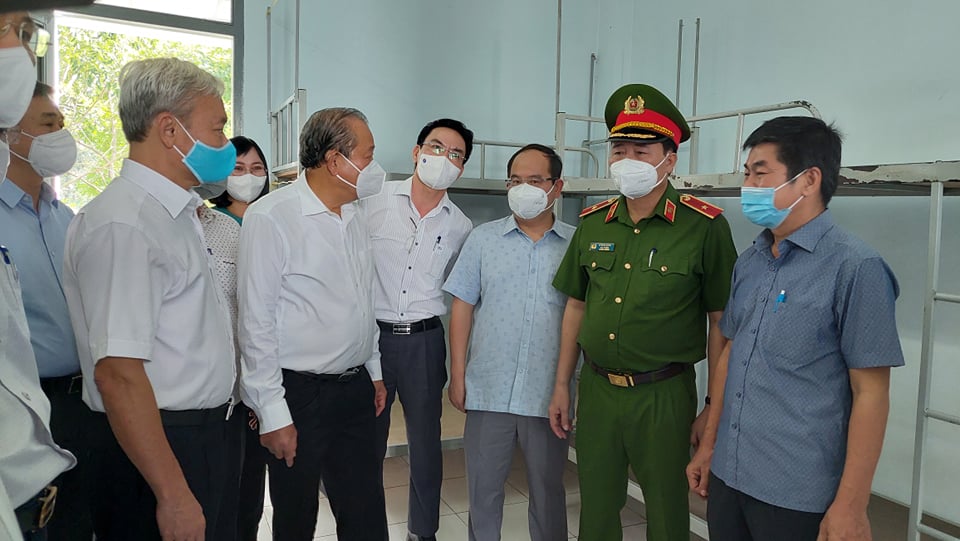 &Ocirc;ng Trương H&ograve;a B&igrave;nh: Đồng Nai chuẩn bị kịch bản dịch bệnh c&oacute; thể diễn biến phức tạp hơn - Ảnh 1.