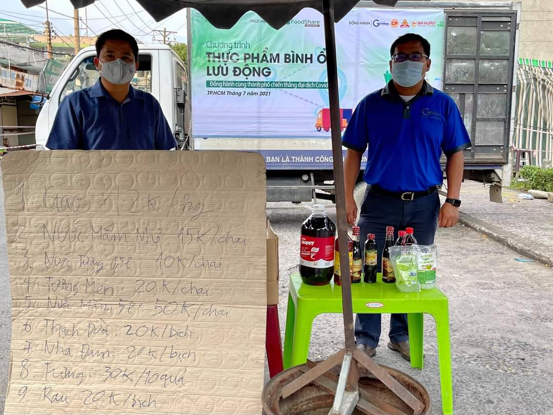TP HCM: 415 tấn thực phẩm và 120.700 quả trứng đã được bán qua kênh lưu động