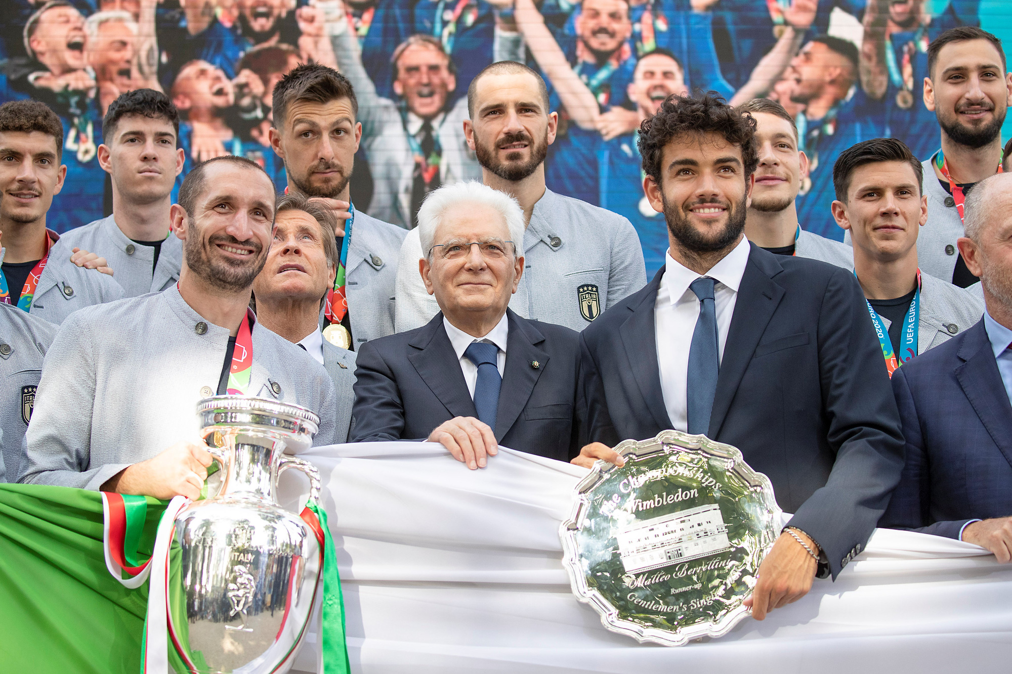 Ngày về "vinh quy bái tổ" của tuyển Ý sau chức vô địch Euro 2020