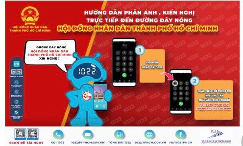 HĐND TP HCM tiếp nhận phản ánh của cử tri qua tổng đài 1022
