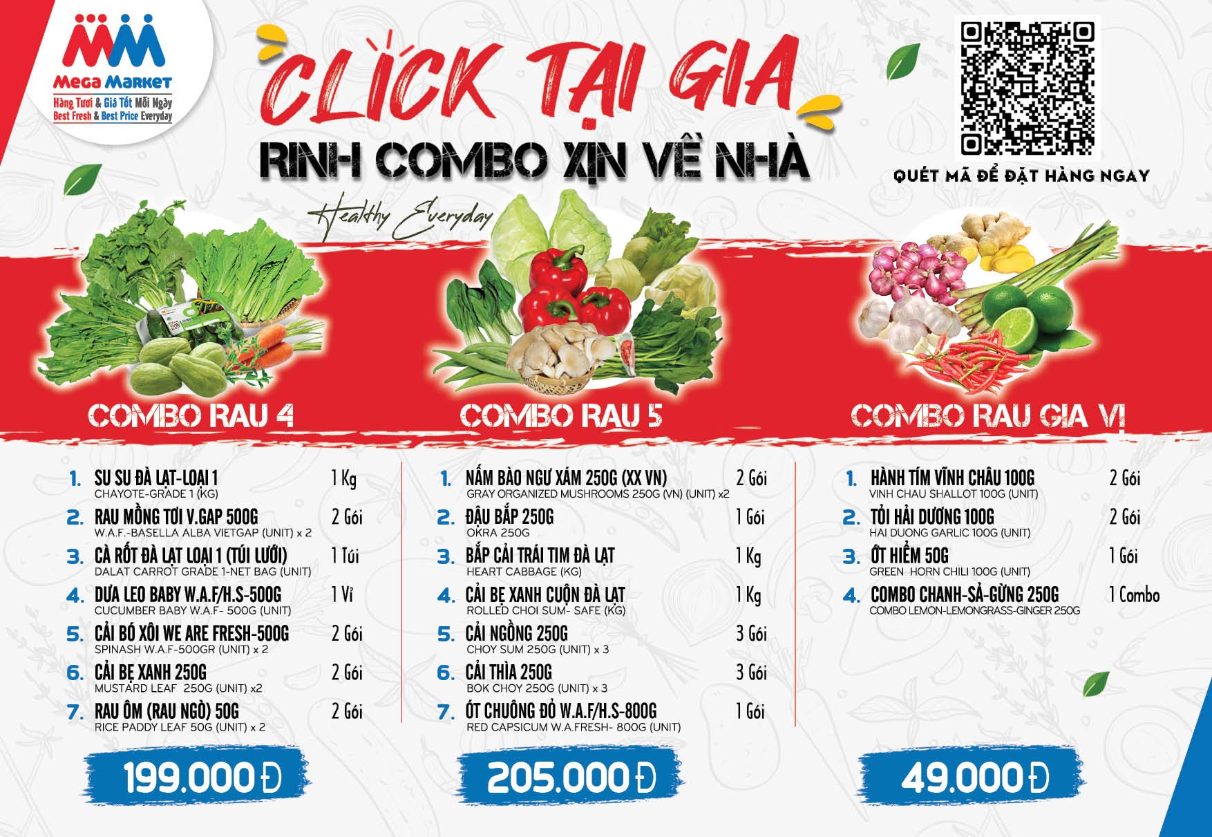 Siêu thị thí điểm bán thực phẩm theo combo cho người dân khu vực phong tỏa - Ảnh 1.