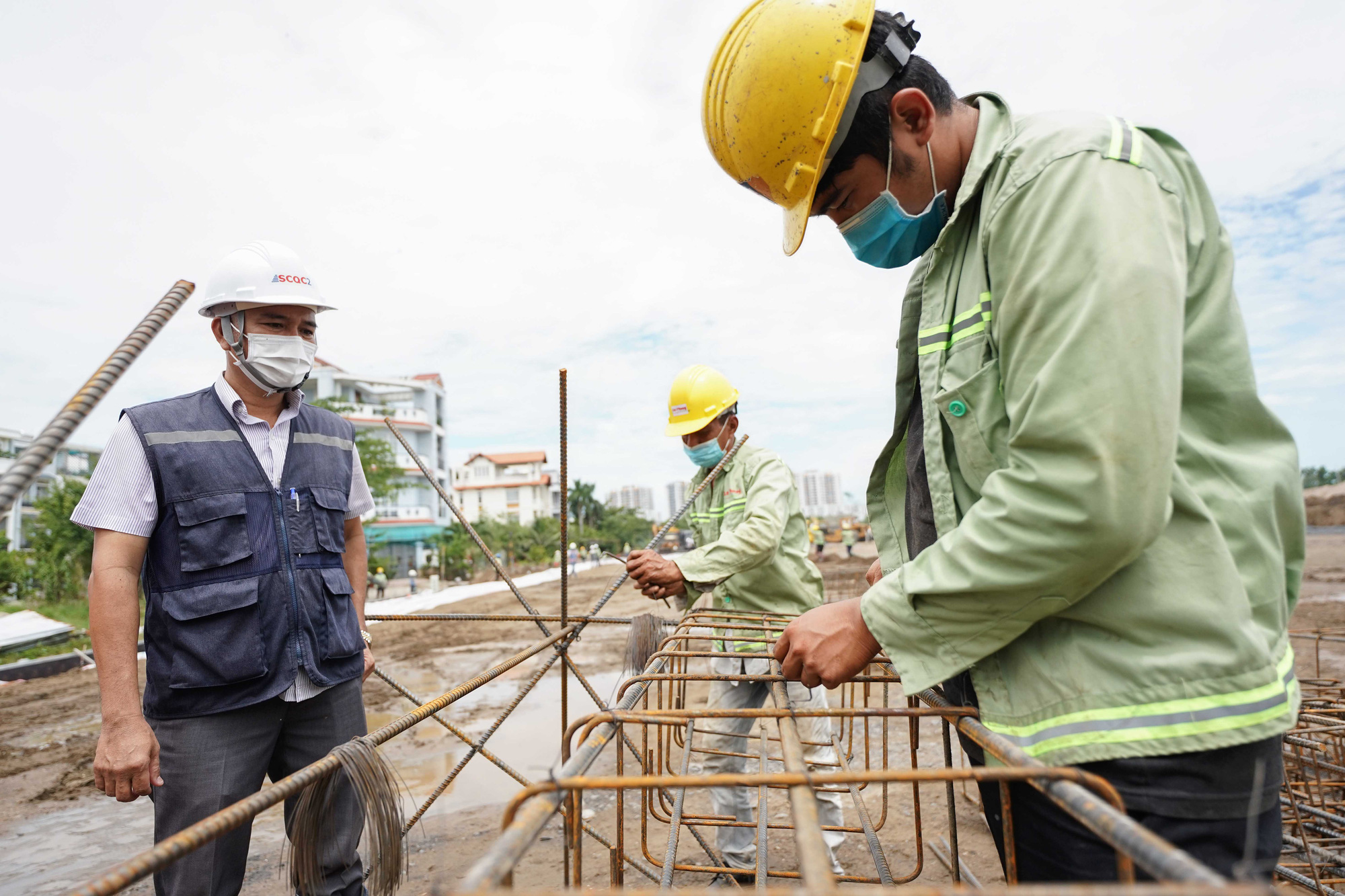 To&agrave;n cảnh đại c&ocirc;ng trường x&acirc;y dựng 2 bệnh viện d&atilde; chiến hơn 7.000 gường tại TP HCM - Ảnh 4.