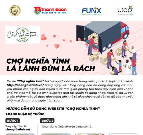Chúng tôi mở Chợ Nghĩa Tình - Ảnh 1.