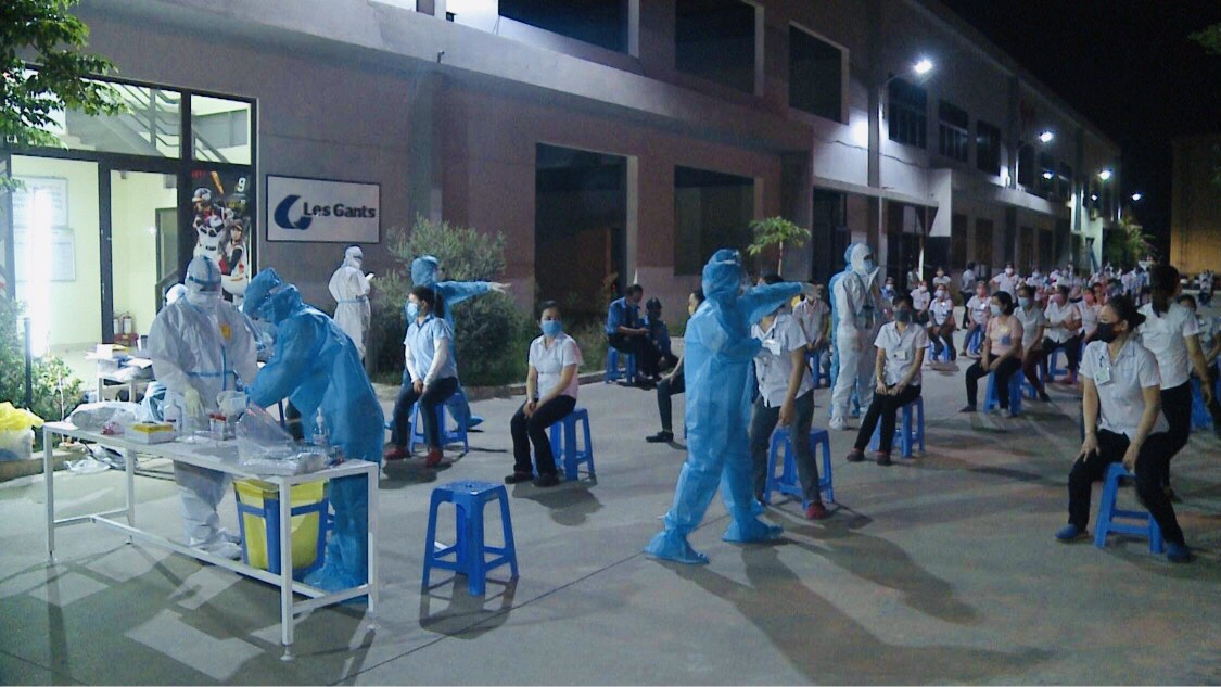 Đà Nẵng: 4 công nhân làm việc trong 4 công ty dương tính với SARS-CoV-2