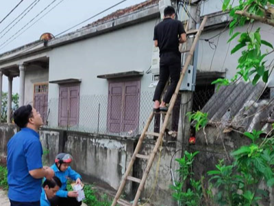 Quảng Bình: Bừng lên ánh sáng đường quê