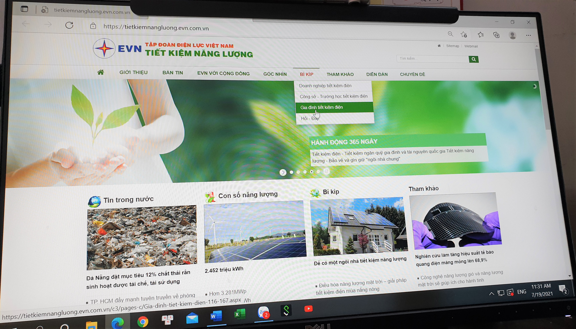 H3_tra cuu trang web tiet kiem nang luong cua evn