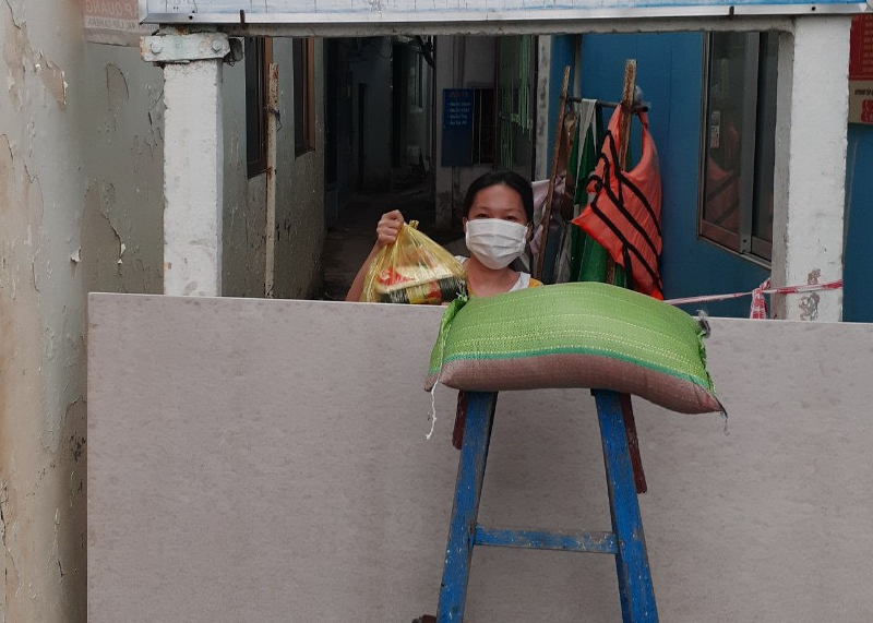 Cần Thơ: Cung cấp lương thực, thực phẩm cho người dân trong khu vực phong tỏa