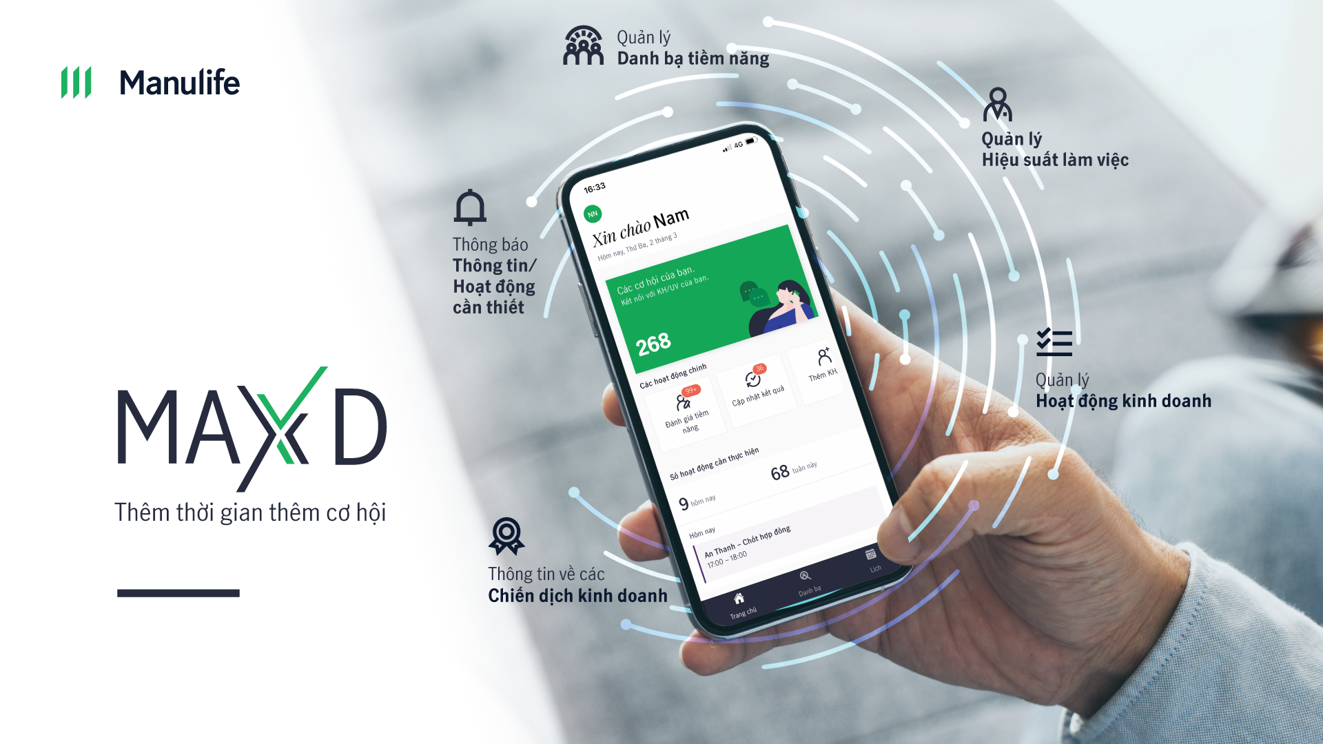 Manulife Việt Nam ra mắt ứng dụng trợ lý ảo dành cho đại lý