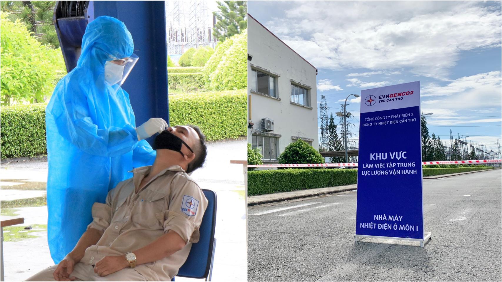 Công ty Nhiệt điện Cần Thơ kích hoạt phương án phòng, chống dịch Covid-19