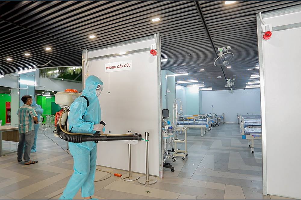 B&agrave;n giao Bệnh viện d&atilde; chiến số 5 ở Thuận Kiều Plaza cho TP HCM - Ảnh 2.