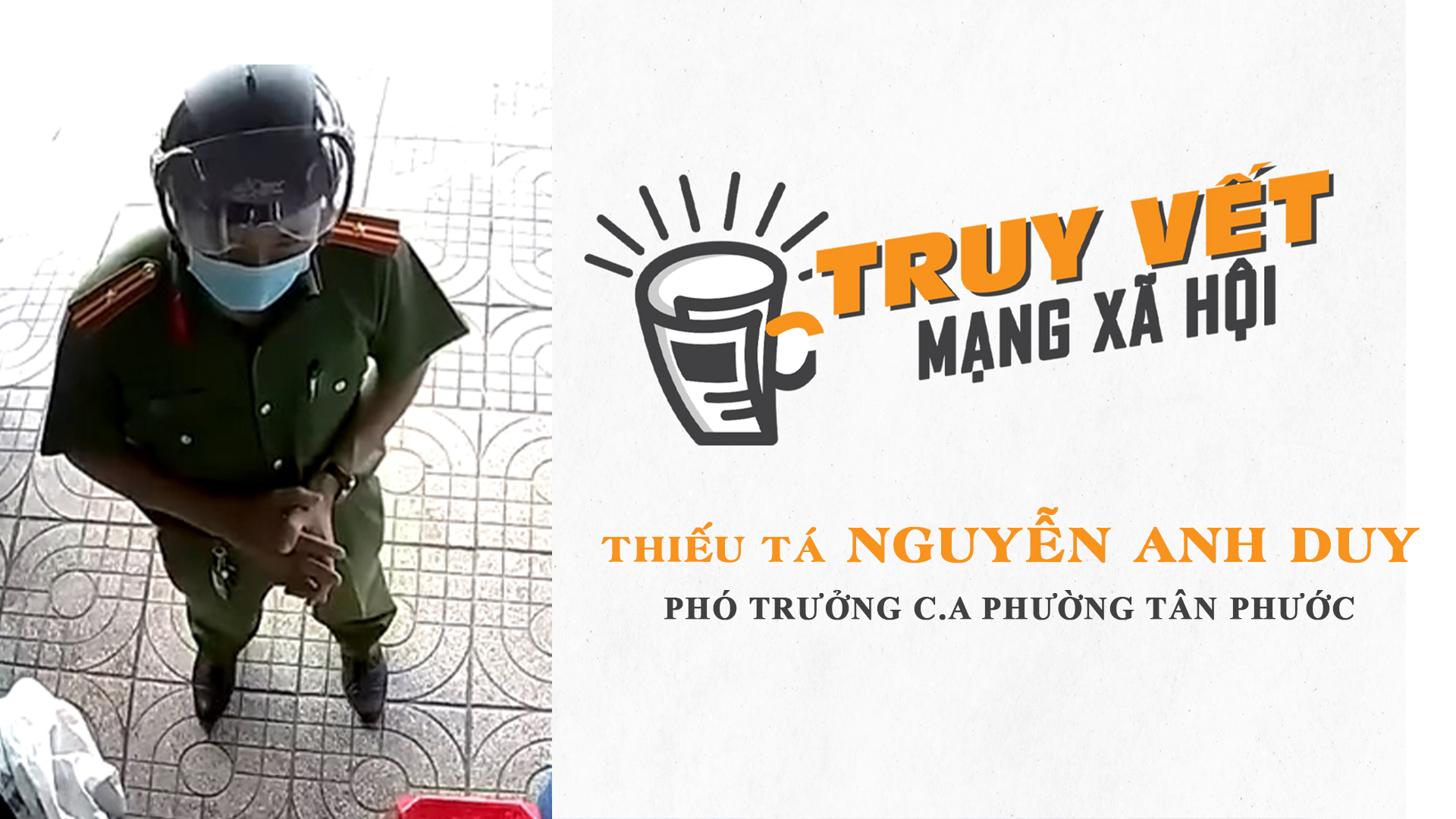 Thiếu tá "nhắc nhở người dân chứ không xử phạt" gây bão mạng xã hội: Khá bất ngờ!
