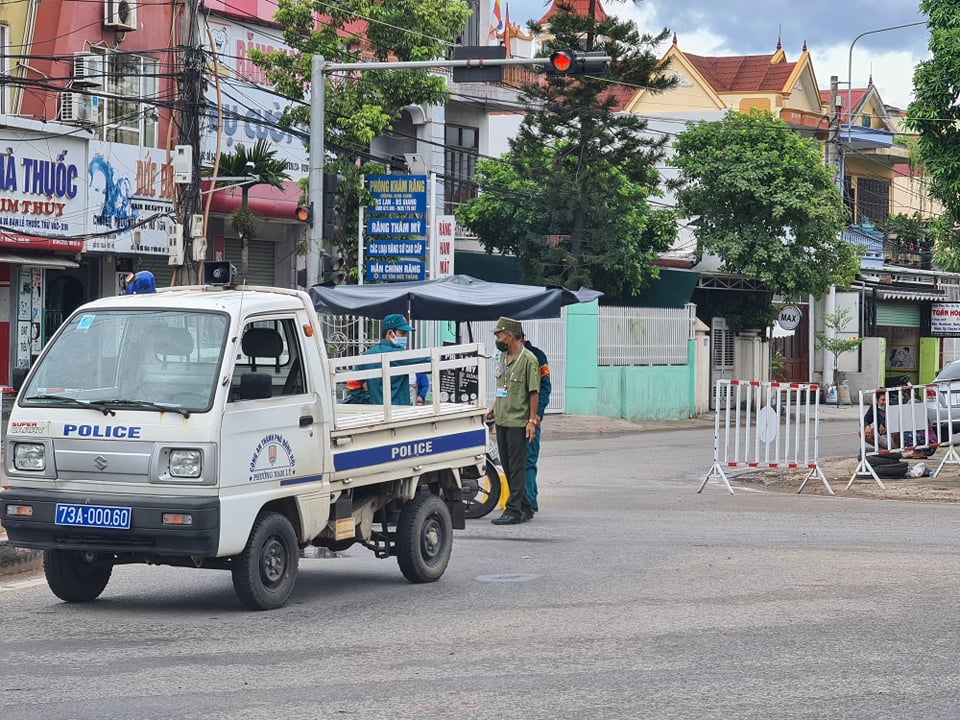 Thêm 2 huyện ở Quảng Bình giãn cách xã hội để phòng dịch Covid-19